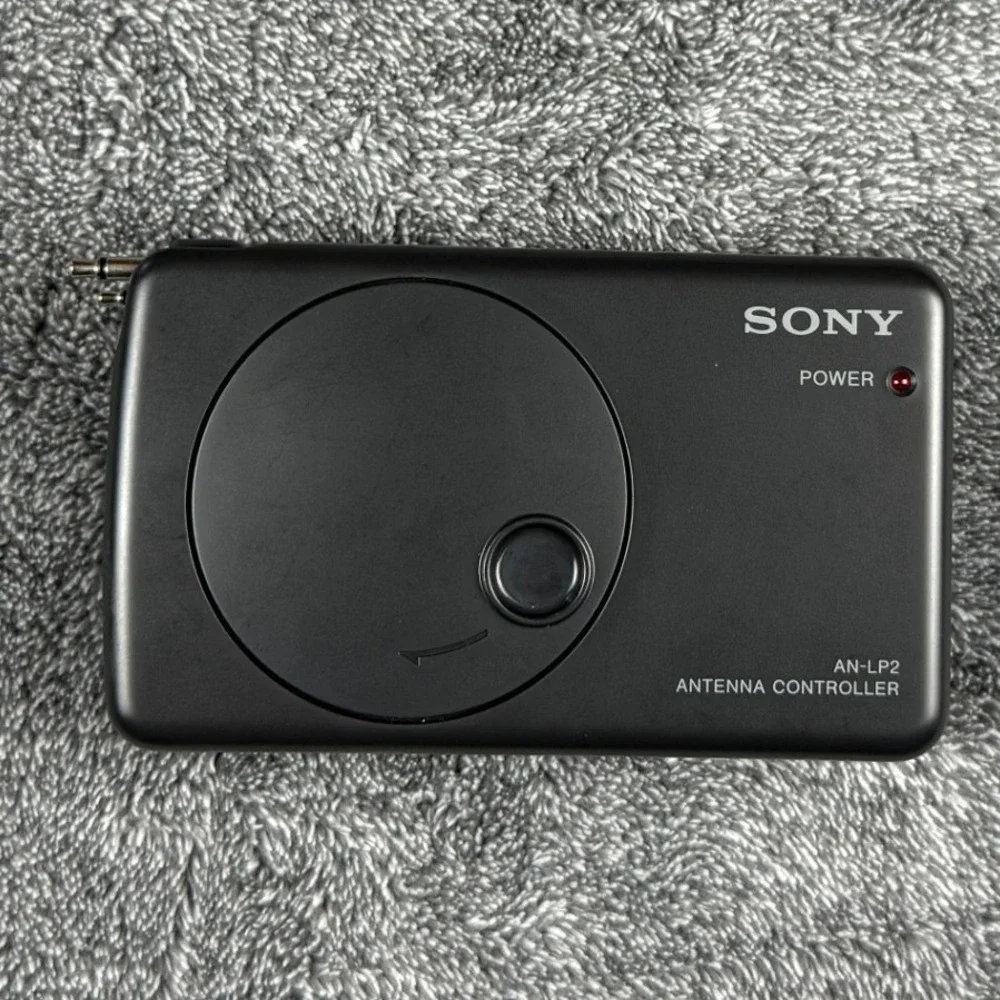 Sony AN-LP2 Active Loop Antenna Controller Black Shortwave Radio Accessory Japan
